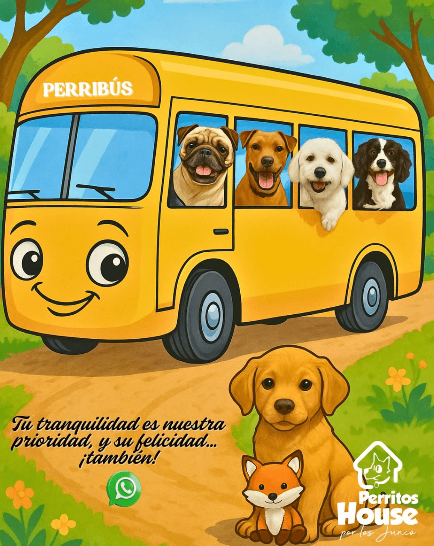 Perris-Bus de Perritos House